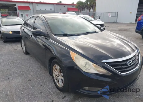 2013 Hyundai Sonata Gls из США, поврежденный, VIN 5NPEB4AC5DH665856